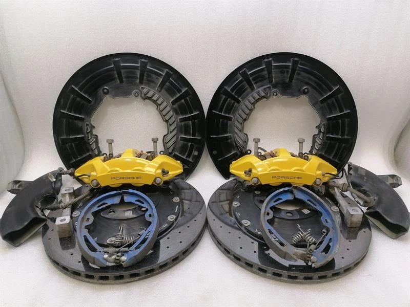 PORSCHE TAYCAN 9J Brake caliper 9J1615404AF REAR  Bremssattel CARBON  PCCB 971