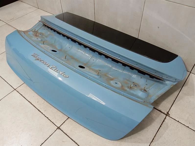 PORSCHE TAYCAN 9J Boot Lid 9J1827025AY Heckklappe - Image 4