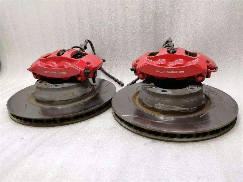 PORSCHE Panamera TURBO 2015 970 Brake kit rear BREMBO 298615150J Bremsanlage GTS - Image 6