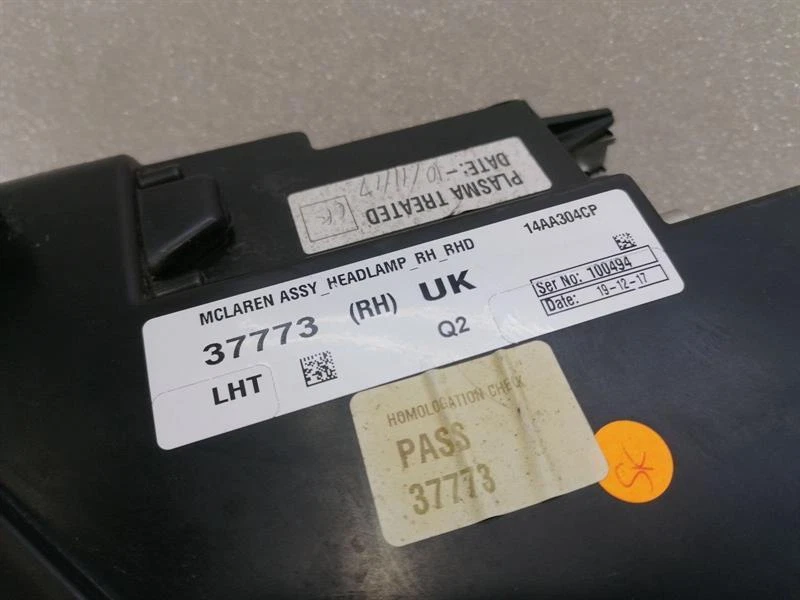 McLaren 720S Coupe Right Headlight 14AA304CP Headlight Scheinwerfer Rechts - Image 5