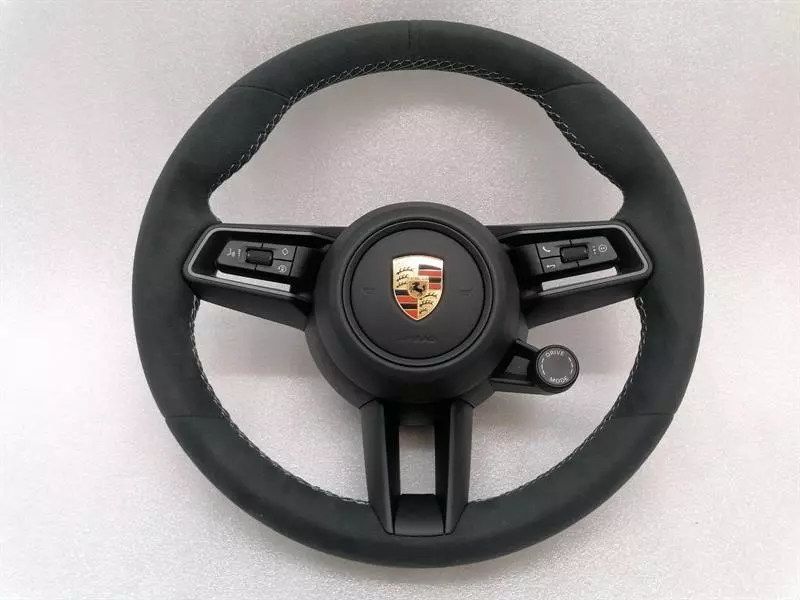 PORSCHE TAYCAN 9J Steering Wheel ALCATARA 36 CM Lenkrad - Image 2