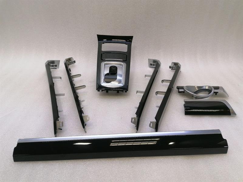 PORSCHE CAYENNE 958 92A Veneer set Black 7P5863324F RECHTSLENKER RHD