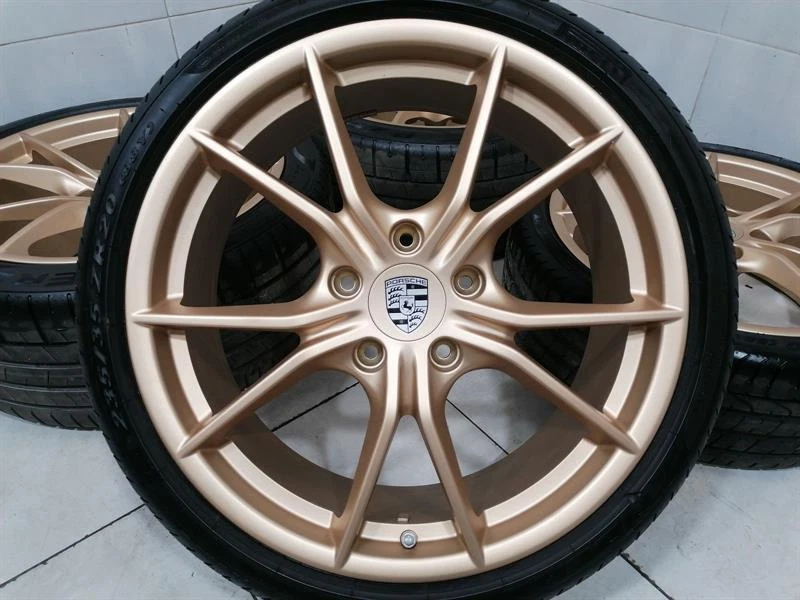 20 PORSCHE CAYMAN 718 982 Alloy Wheel SET SATZ 982601025AJ Alufelge 10J 8J - Image 3