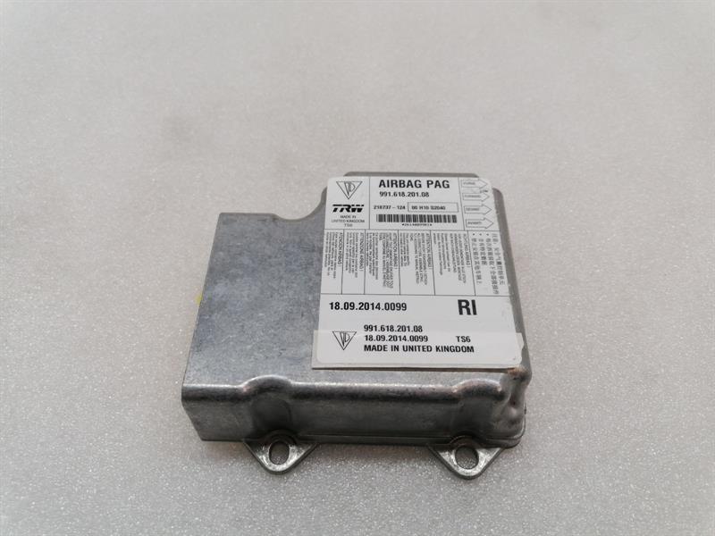 PORSCHE BOXSTER 981 Safety Module ECU 99161820108 Airsteuergerät SRS
