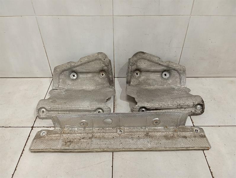 PORSCHE 911 991 Heat Shield Set 99150547100 Hitzeschutz Satz