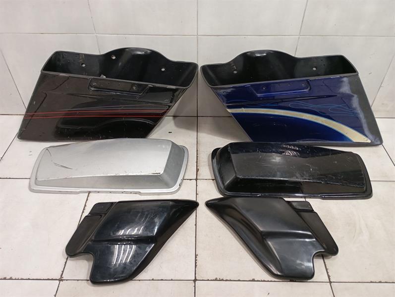 HARLEY-DAVIDSON 97-13 Saddle Bag Extended 90985-10 Koffer Seitenkoffer Repaired