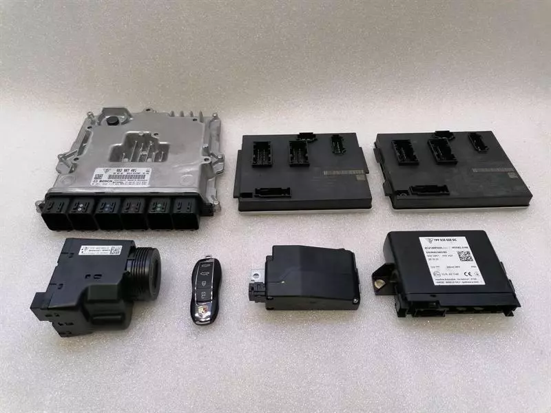 2022 PORSCHE CAYMAN 718 GT4 SET SATZ Engine ECU 982907401 Motorsteuergerät - Image 2