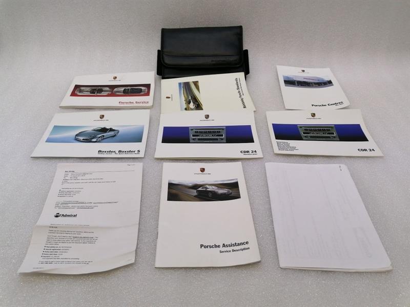 PORSCHE BOXSTER 987 SERVICE BOOKLET / MAINTENANCE HANDBUCH