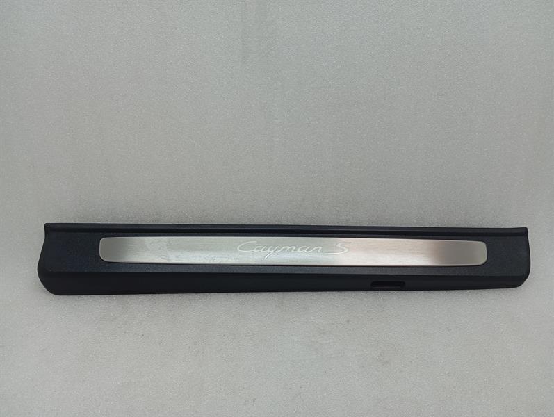 PORSCHE CAYMAN 718 Door Sill 98150498128 Einstiegsleiste LEFT LINKS