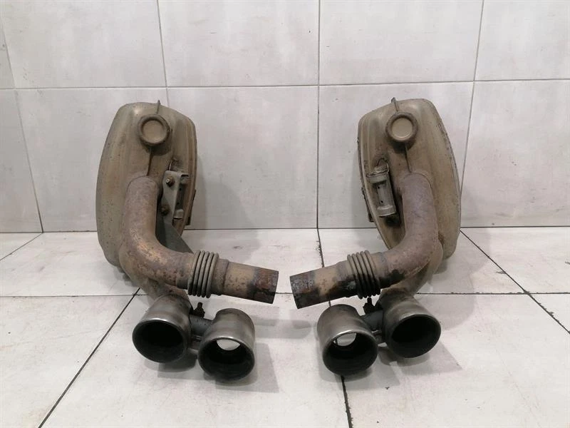 PORSCHE 911 991 Exhaust silencer 99111132101 Auspuff Endschalldämpfer MK1 4S 3.8