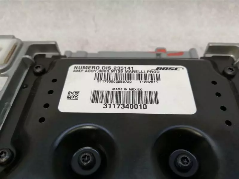 MASERATI QUATTROPORTE M139 Amplifier 235141 Verstärker BOSE AUDIO - Image 6