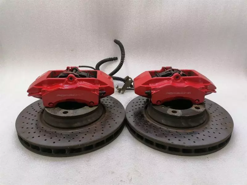 PORSCHE 911 996 Brake caliper 99635142910 FRONT SET  Bremssattel BREMBO TURBO