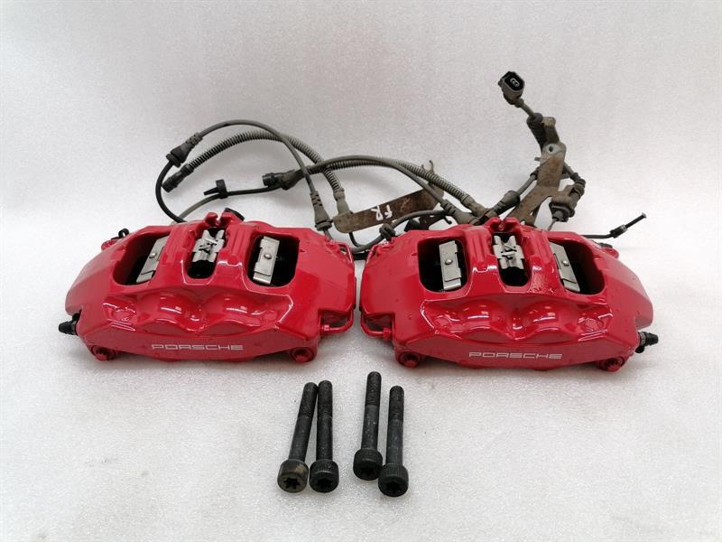 PORSCHE BOXSTER 981 Front Brake caliper set 98135105404 Vorne Bremssattel satz