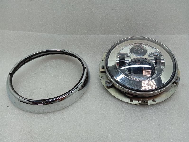 HARLEY-DAVIDSON 7” Head Light  Vorne Scheinwerfer CHROME LED