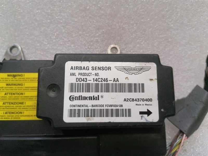 ASTON MARTIN RAPIDE AMR Safety Module ECU DD43-14C246-AA Airsteuergerät SRS - Image 3