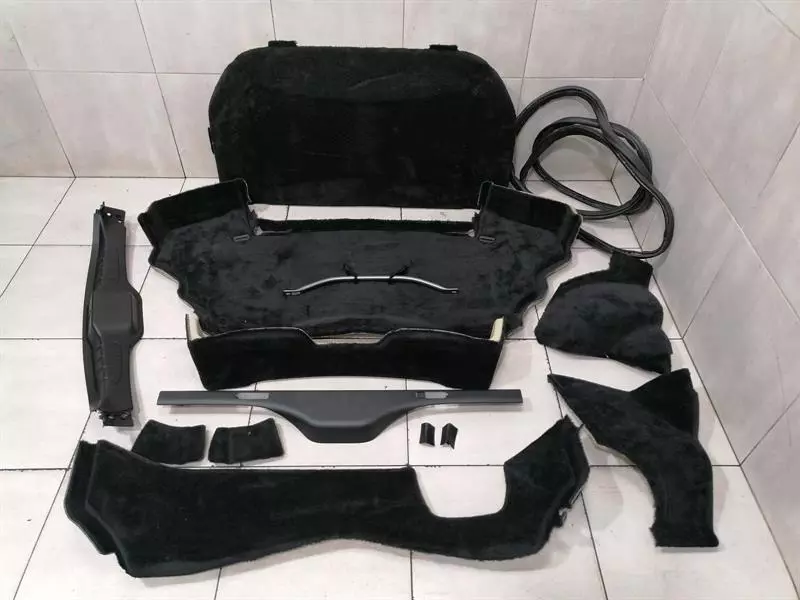 PORSCHE CAYMAN 987 Carpet Cover Set Rear 98755104502 Teppich Verkleidung