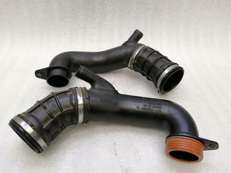 BMW 7 N74 V12 F02 F01 Reinluftrohr Luftkanal Satz 7566384 Intake Pipe Set
