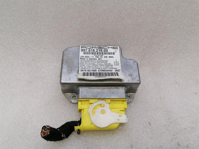 PORSCHE 911 997 Safety Module ECU 99761821909 steuergerät SRS CABRIO CONVERTIBLE