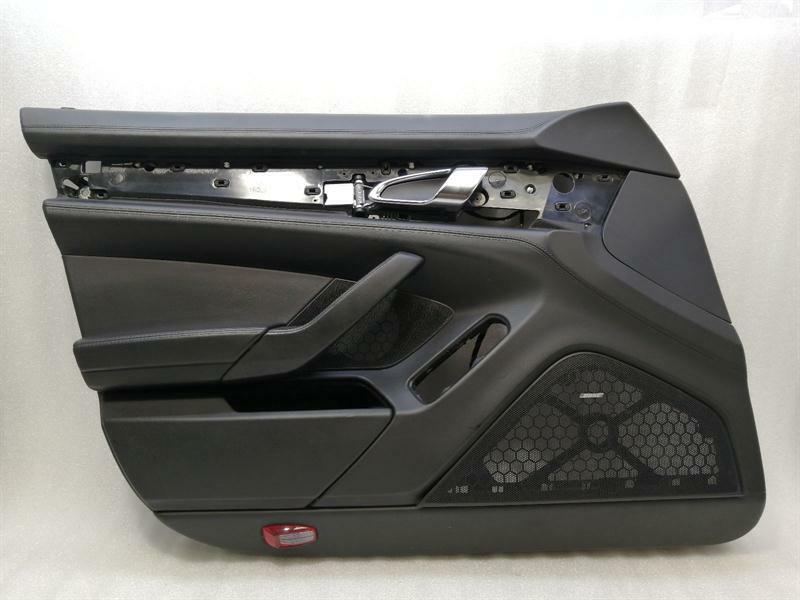 PORSCHE Panamera 970 Black door card Front Left 970 Türverkleidung Vorne Left