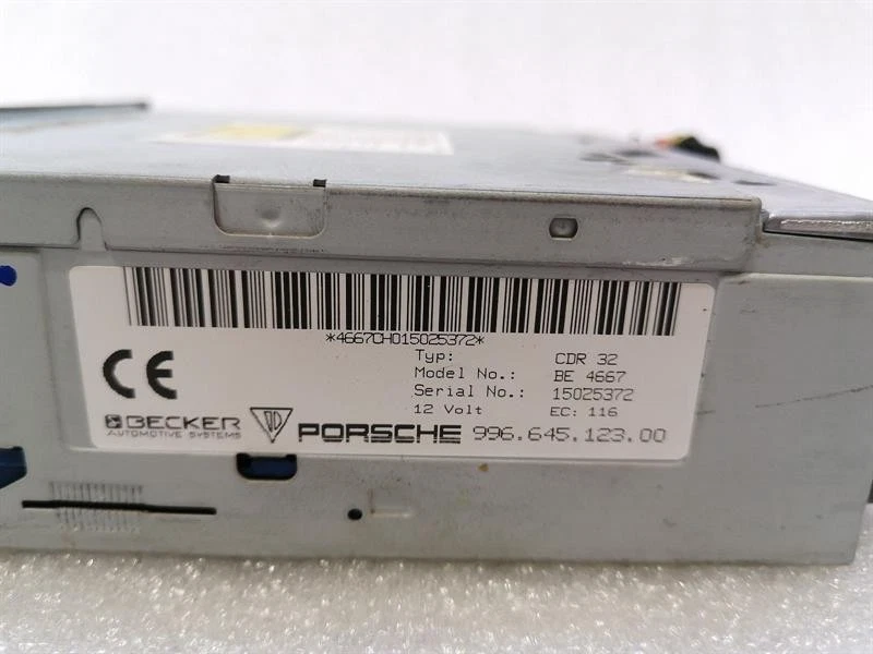 PORSCHE 911 996 CDR-32 player 99664512300 Audiosystemkontroller CAR RADIO - Image 5