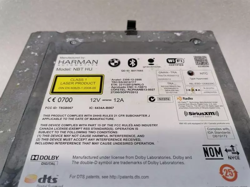 BMW 6 Series F13 CD player 9387565 Audiosystemkontroller HEAD UNIT NBT HU - Image 5