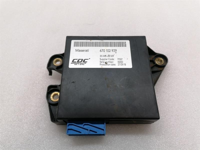 MASERATI GHIBLI M157 Electronic module 670102929 Steuergerät DAMPING SUSPENSION