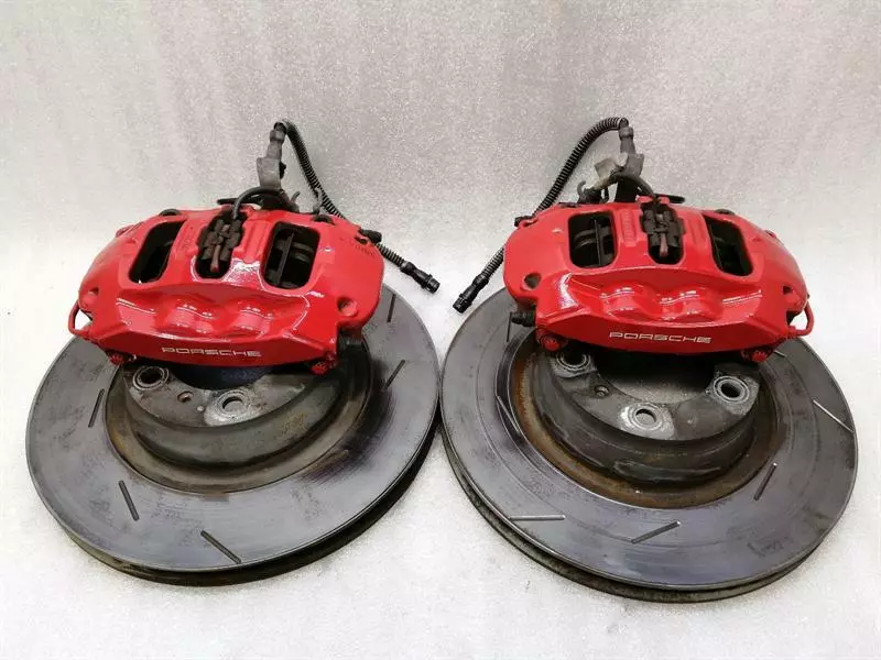 PORSCHE Panamera TURBO 2015 970 Brake kit rear BREMBO 298615150J Bremsanlage GTS - Image 4