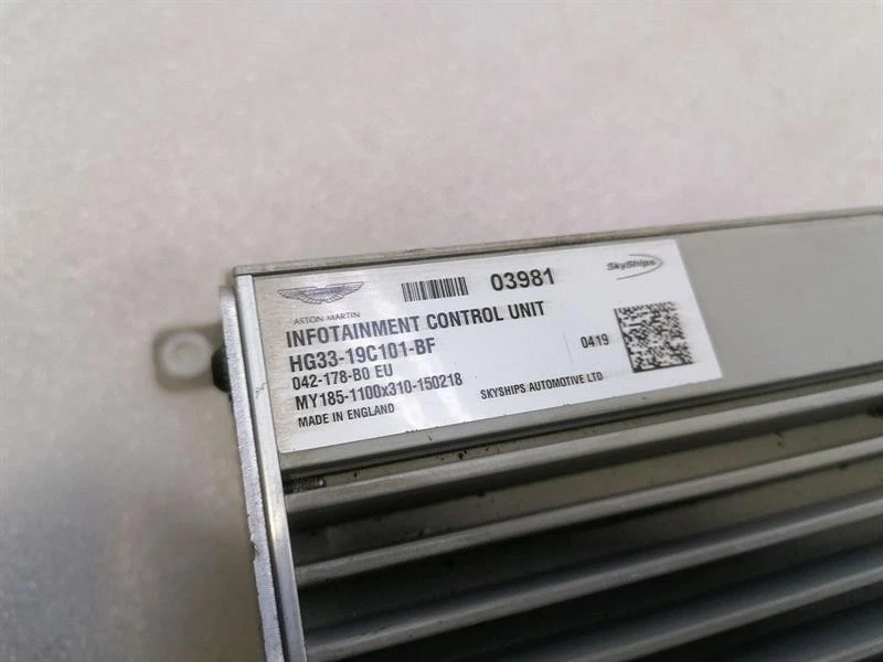ASTON MARTIN RAPIDE AMR Infotainment module HG33-19C101-BF Steuergerät - Image 7