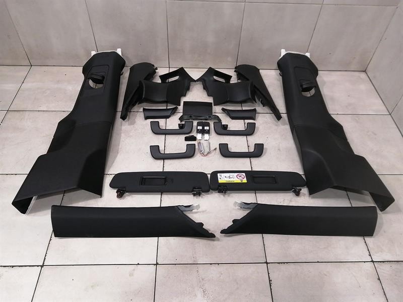 PORSCHE TAYCAN 9J Pillar Cover set 9J1867244B Verkleidung Satz 9J1867240
