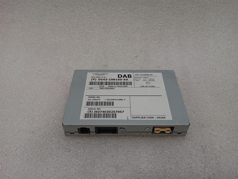 ASTON MARTIN VANTAGE V12 Electronic module EG43-19B160-AA Steuergerät TUNER, DAB