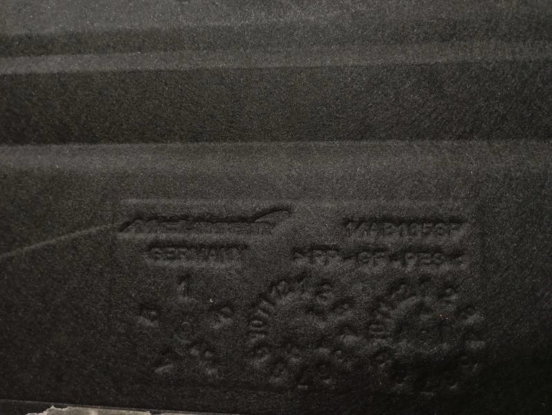 McLaren 720S Spider 14AB165SP Convertible Roof Storage Carpet - Image 5