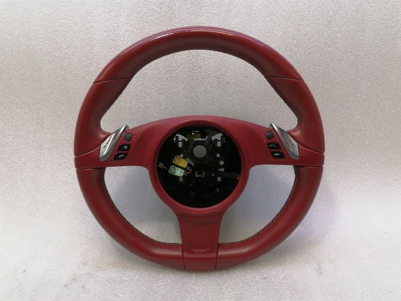 PORSCHE 911 997 Steering Wheel 99734780333 Lenkrad CARRERA RED HEATED BEHEIZT