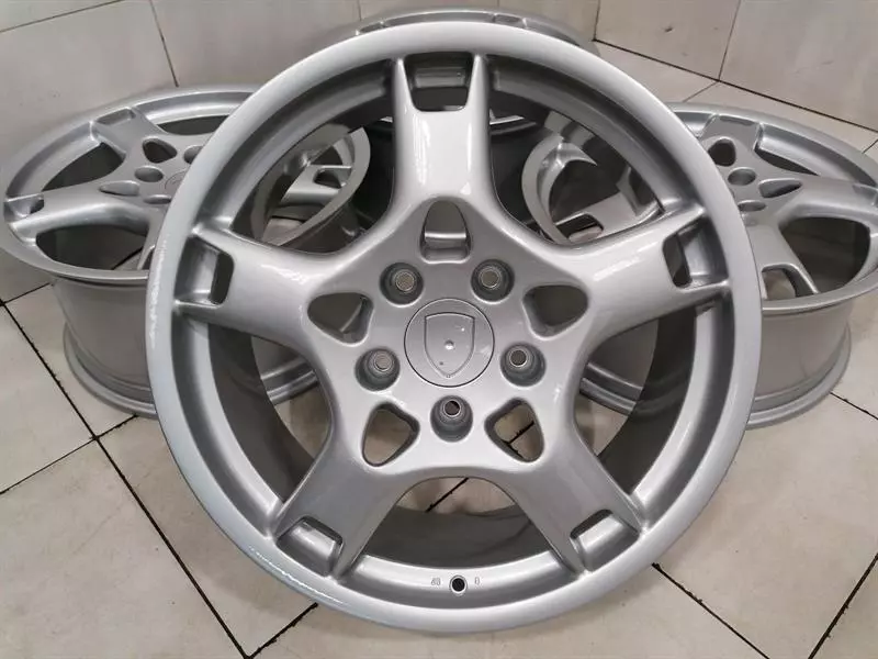 19 PORSCHE 987  Alloy Wheel SET 99736215805 Alufelge SATZ 8JX19 9.5JX19 - Image 6