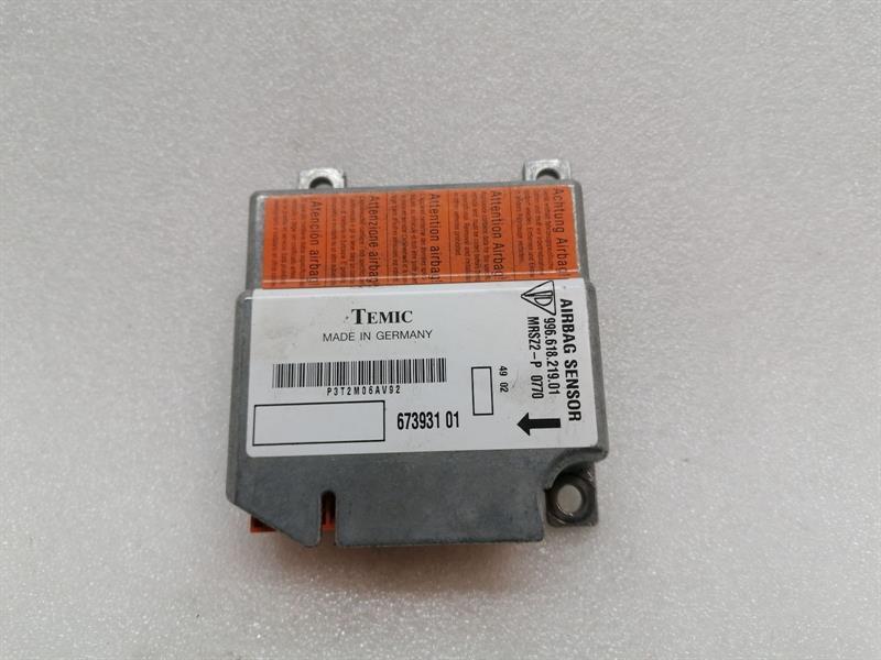 PORSCHE BOXSTER 986 Safety Module ECU 99661821901 Airsteuergerät SRS