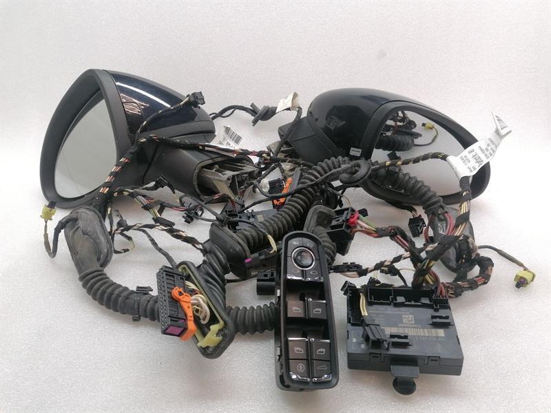 PORSCHE CAYENNE 958 92A Mirror Set 95873150700 Außenspiegel DIM/BLINDSPOT/FOLD