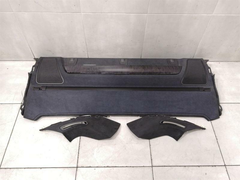BMW 7 F02 F01 Individual Alcantara Rollo Parcel Shelf Set 7262616 Hutablage Satz