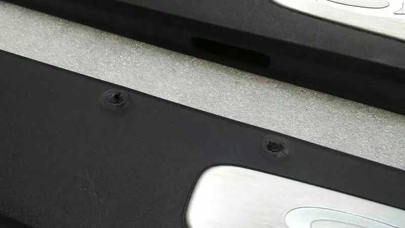 PORSCHE BOXSTER S 981 Door Sill 98150466701 Tür Chrom Leiste Satz Set - Image 5