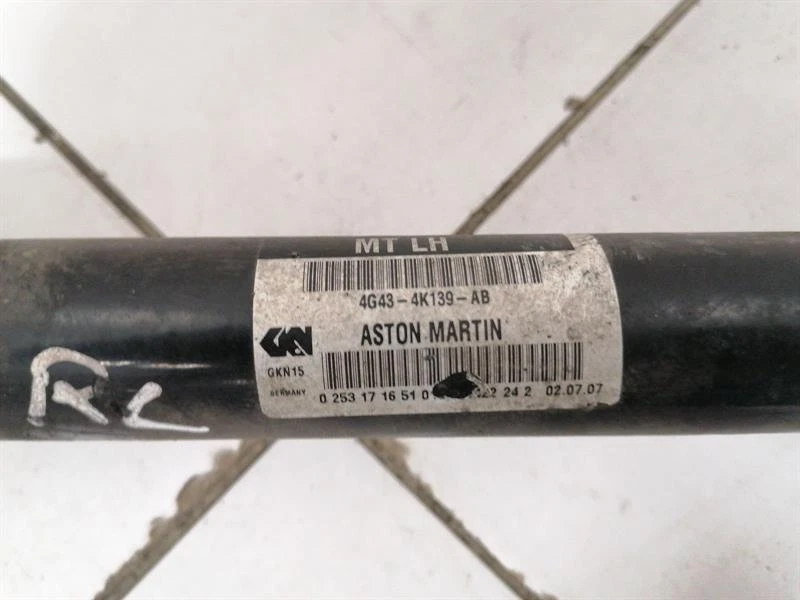 ASTON MARTIN VANTAGE V8 Left Rear Shaft 4G43-4K139-AB Antriebswelle Hinten Links - Image 5