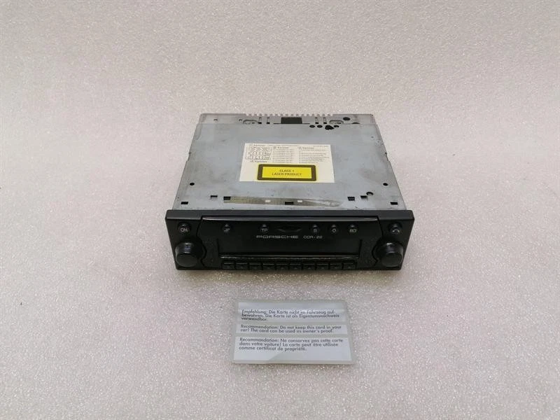 PORSCHE BOXSTER 986 CD player 99664512200 Audiosystemkontroller