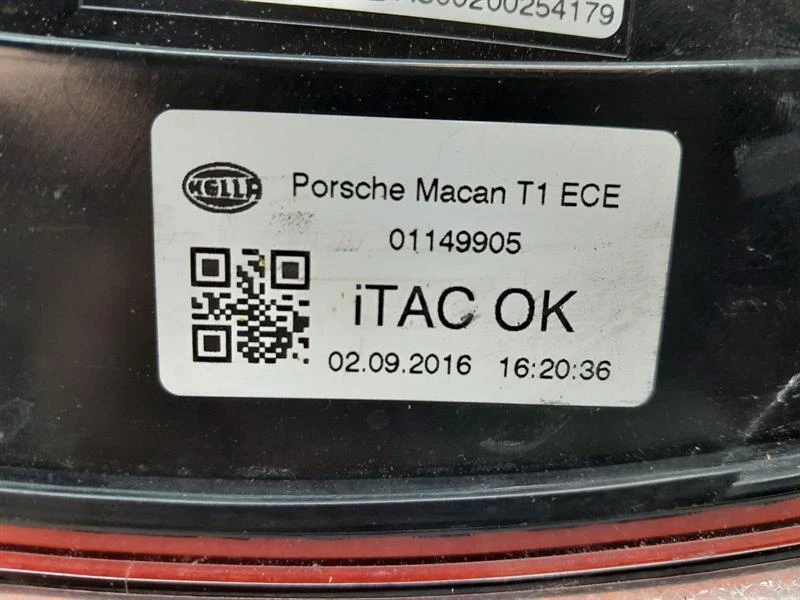 PORSCHE MACAN 95B Left Rear Light 95B945095B Rückleuchte Hinten Links ECE - Image 5