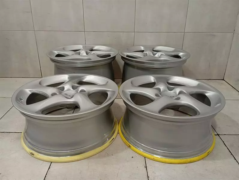 R18 PORSCHE 911 996 Alloy Wheel 99636214211 Turbo II Alufelge 8J ET50 11J ET45 - Image 4