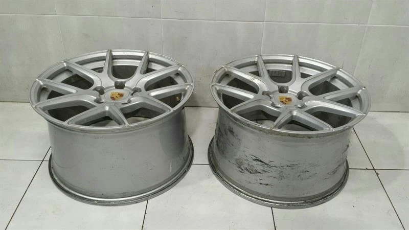 PAIR 2 x PORSCHE 911 997  Alloy Wheel Alufelge 19 11J REAR HINTEN - Image 3