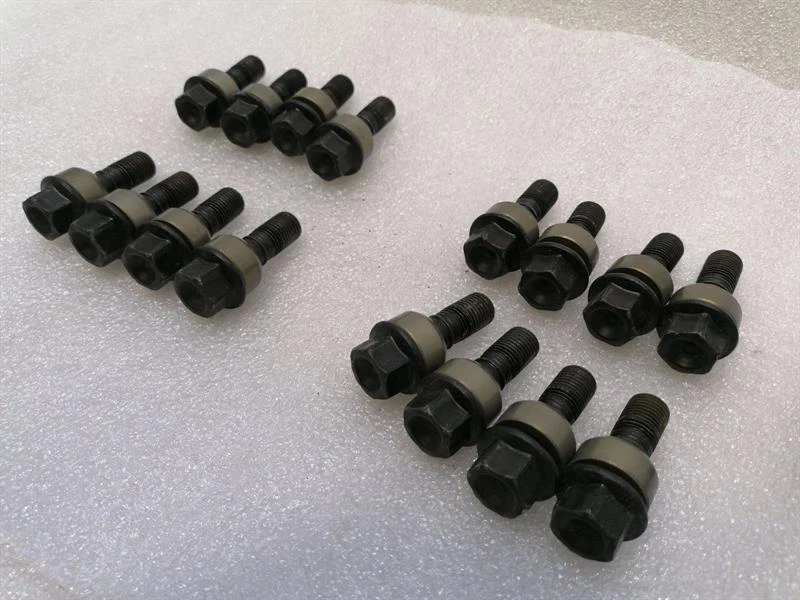 PORSCHE CAYMAN 718 WHT006980C SET OF WHEEL BOLTS lockable WHT006978 RADSCHRAUBEN - Image 4