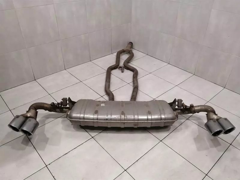 PORSCHE CAYENNE 958 92A Exhaust silencer GTS Auspuff DIESEL GTS SPORT PACKAGE