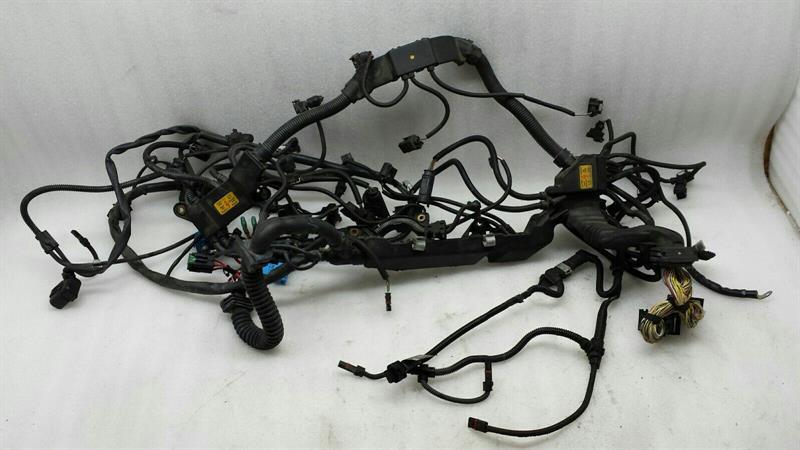 BMW 7er F01 Motorkabelbaum 12517601261 Engine Wiring Loom 750iX N63 04.10