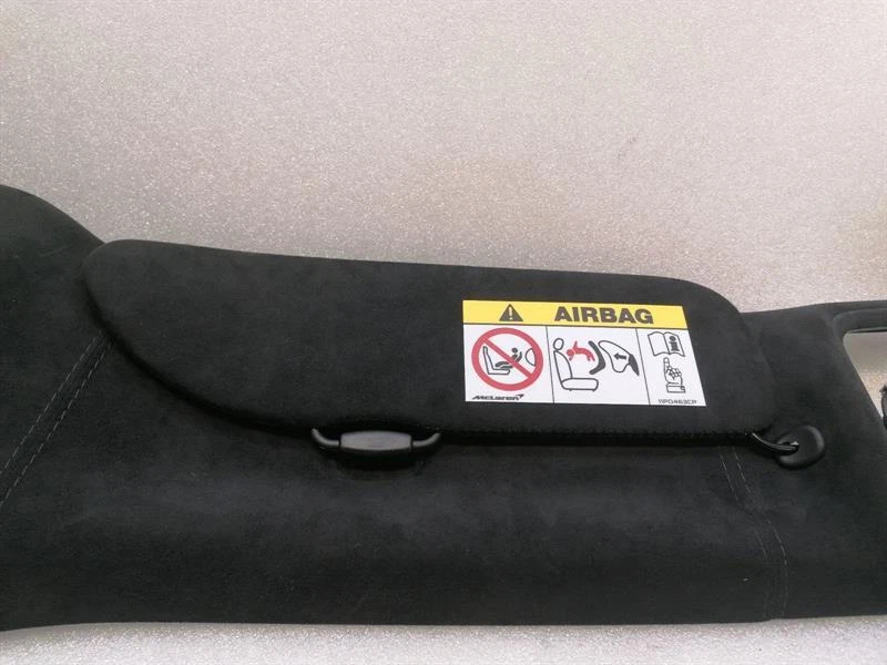 McLaren 570S Spider Sun visor 13NA106CP Sonnenblende Blende A POST  ALCANTARA - Image 6
