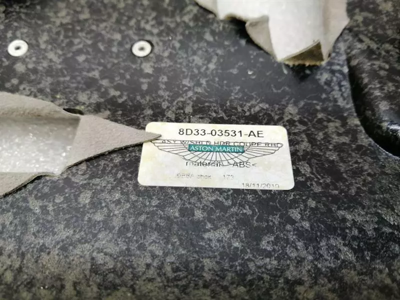 ASTON MARTIN VANTAGE V12 Over Head Trim 8D3303409ADW RHD RECHTSLENKER - Image 7