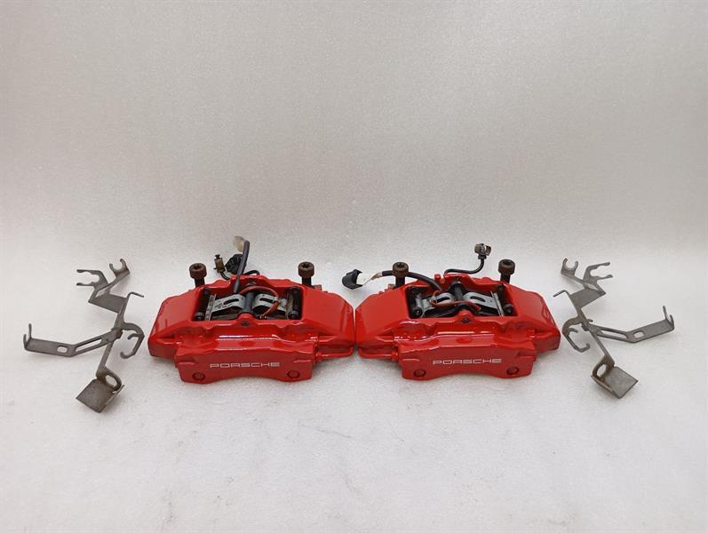 PORSCHE BOXSTER 718 Rear Brake caliper Set 98635242311 Bremssattel Satz GTS 2.5