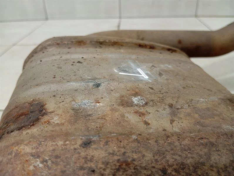 PORSCHE CAYMAN 718  Exhaust silencer 982251051D Auspuff Endschalldämpfer LEFT - Image 6