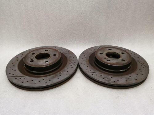 MERCEDES C63 AMG W204 Rear Brake Disc A2044239598 Bremsscheibe Hinten SATZ V8